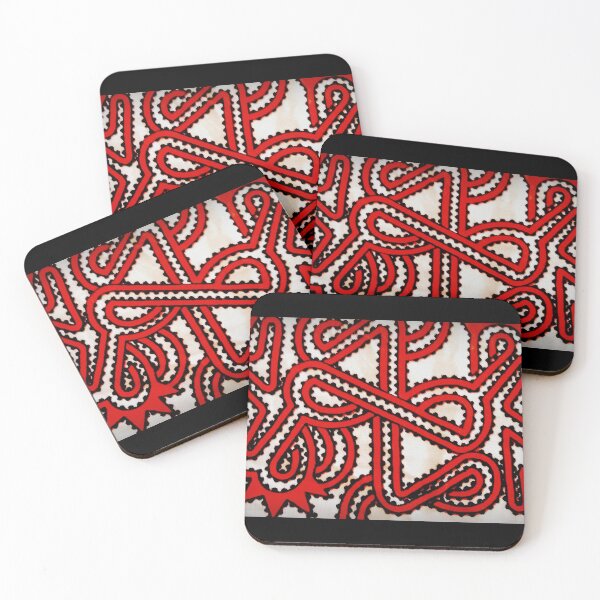 Item preview, Dark shades tapa designed and sold by Nesian Tribe Designs.