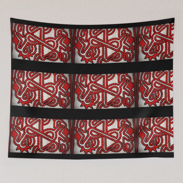 Item preview, Dark shades tapa designed and sold by Nesian Tribe Designs.