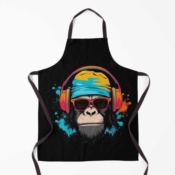 Item preview, Monkey Wearing Sunglasses designed and sold by Myra365Art.