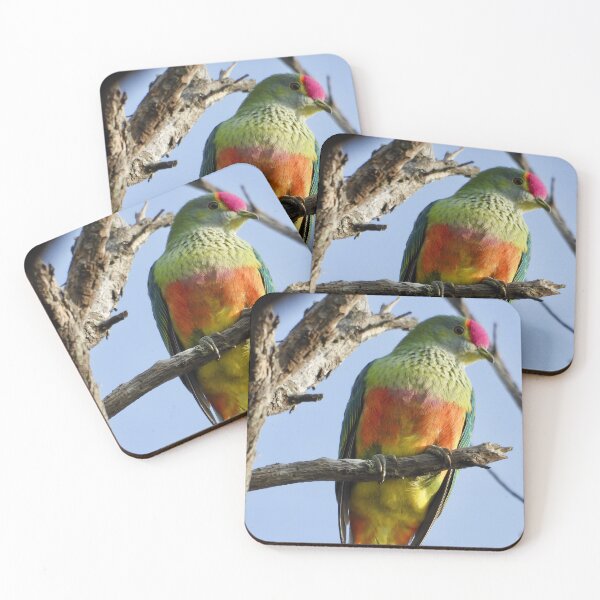 Item preview, Stunning Rose-crowned Fruit Dove  designed and sold by Mark Grimsley.