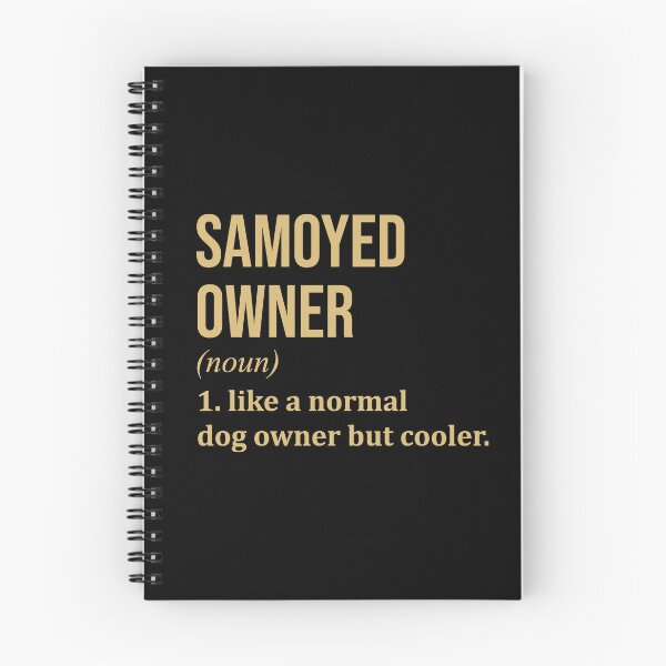Item preview, Samoyed Dog Owner Definition in Gold designed and sold by XCIV.