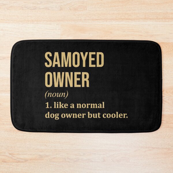 Item preview, Samoyed Dog Owner Definition in Gold designed and sold by XCIV.