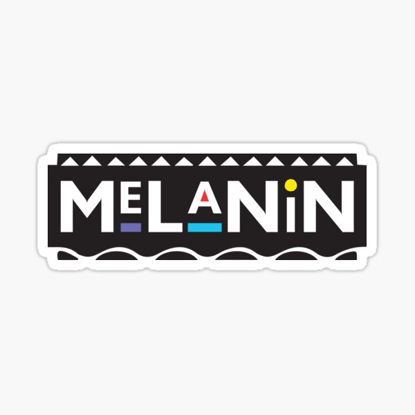 Download Melanin Stickers | Redbubble