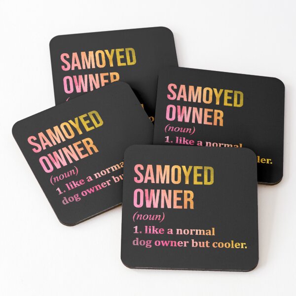 Item preview, Samoyed Dog Owner Definition in Watercolor designed and sold by XCIV.