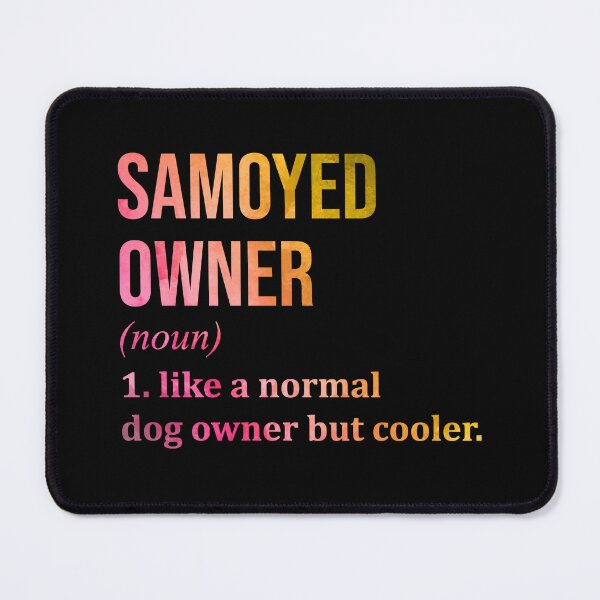 Item preview, Samoyed Dog Owner Definition in Watercolor designed and sold by XCIV.