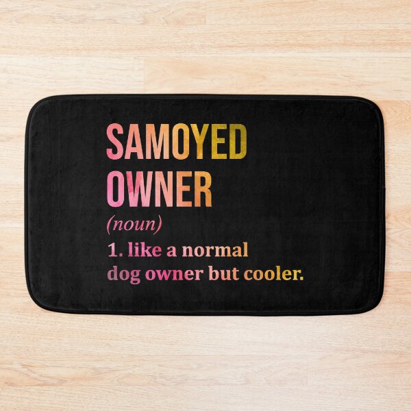 Item preview, Samoyed Dog Owner Definition in Watercolor designed and sold by XCIV.