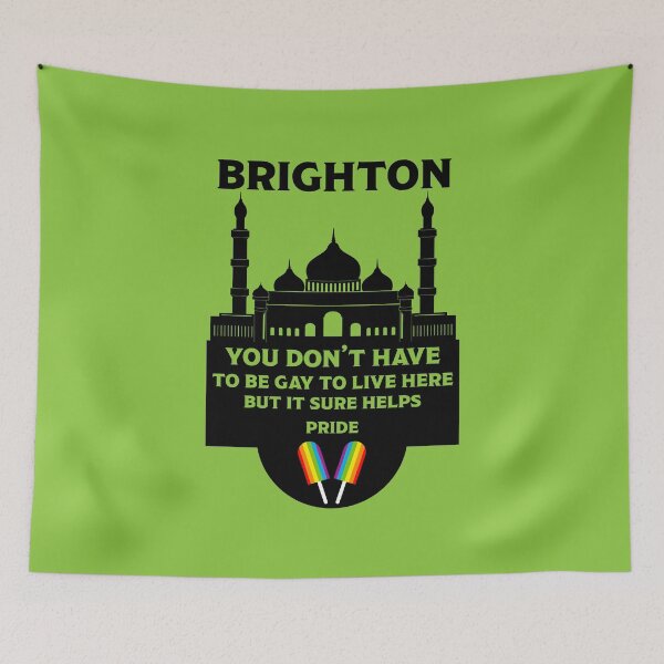 Item preview, Brighton Gay Pride - Brighton England LGBT - Brighton And Hove Rainbow designed and sold by happygiftideas.