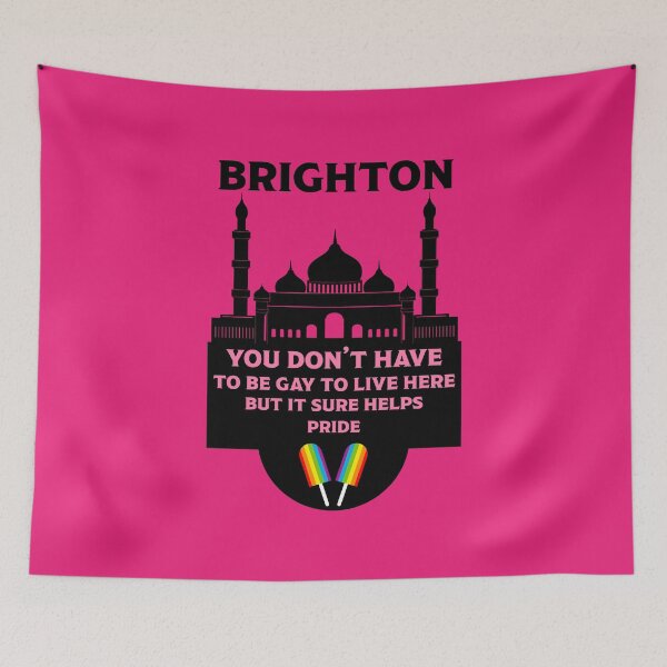 Item preview,  Brighton Gay Pride - Brighton England LGBT - Brighton And Hove Rainbow designed and sold by happygiftideas.