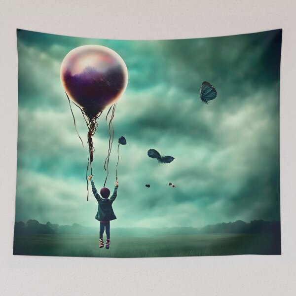 Item preview, Dreamy liminal anemoia painting designed and sold by ArthurVandelay.