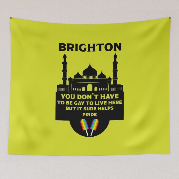 Item preview, Brighton Gay Pride - Brighton England LGBT - Brighton And Hove Rainbow designed and sold by happygiftideas.
