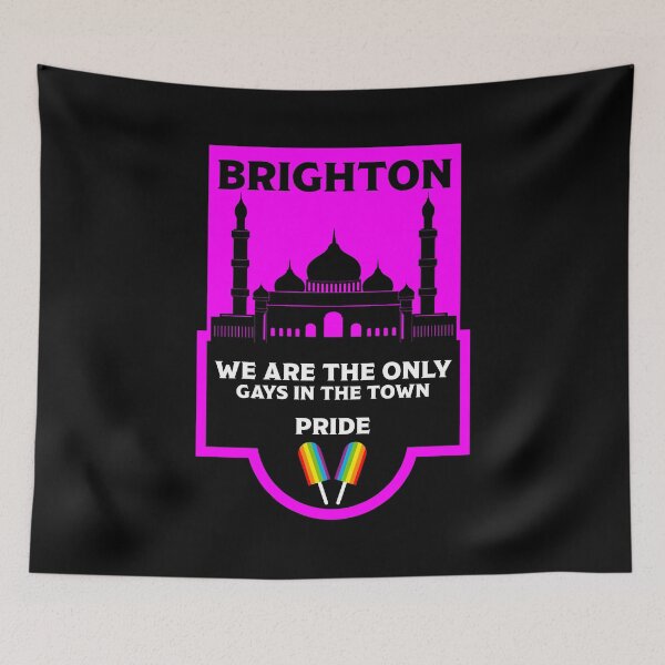 Item preview, Brighton Gay Pride - Brighton England LGBT - Brighton And Hove Rainbow designed and sold by happygiftideas.