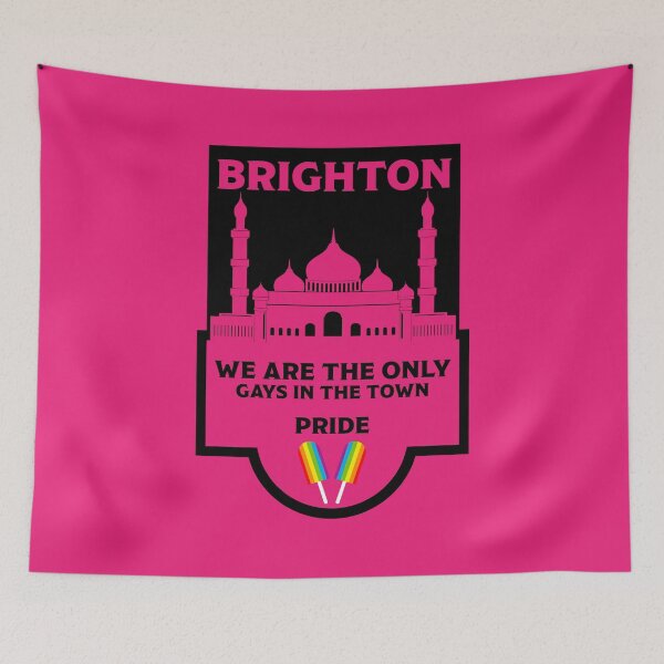 Item preview, Brighton Gay Pride - Brighton England LGBT - Brighton And Hove Rainbow designed and sold by happygiftideas.