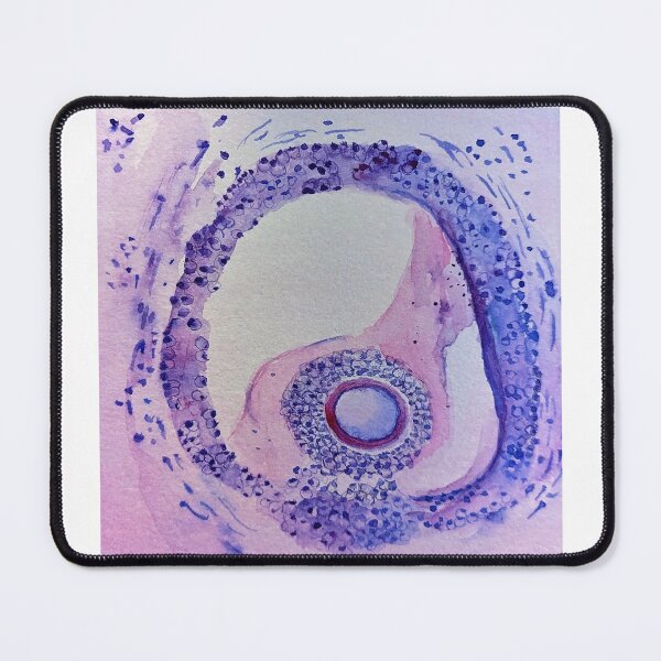 Item preview, Watercolor Oocyte designed and sold by BlackVet.