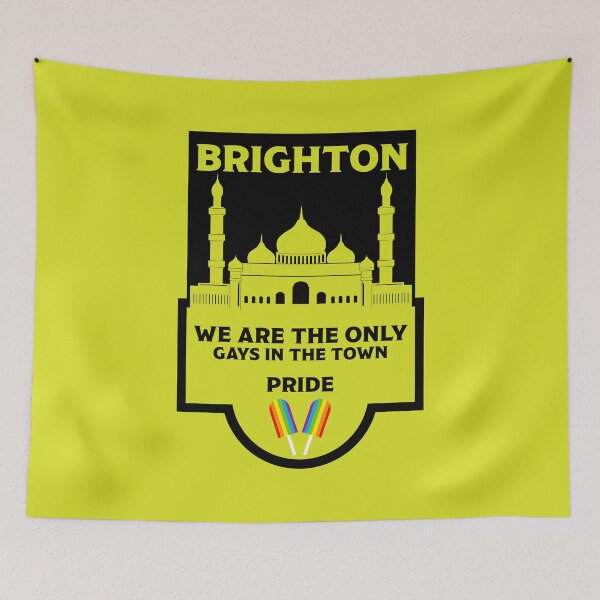 Item preview, Gay Pride - Brighton England LGBT - Brighton And Hove Rainbow designed and sold by happygiftideas.