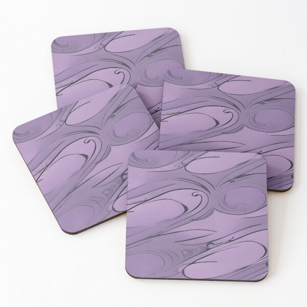 Item preview, Random Swirls and Twirls in Lavender designed and sold by deniselynnimage.