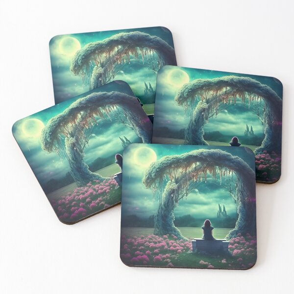 Item preview, Dreamy liminal anemoia painting designed and sold by ArthurVandelay.