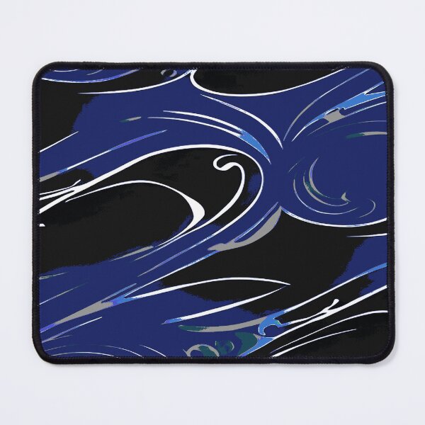 Item preview, Random Swirls and Twirls in Blue designed and sold by deniselynnimage.