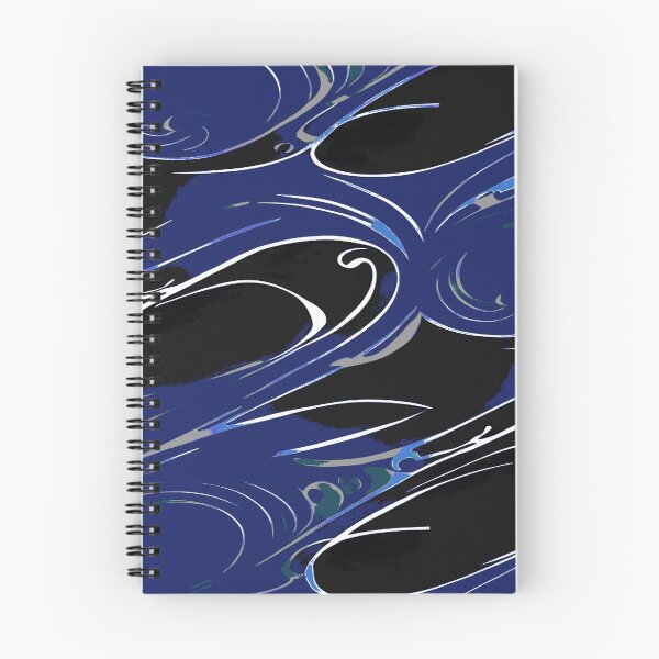 Item preview, Random Swirls and Twirls in Blue designed and sold by deniselynnimage.