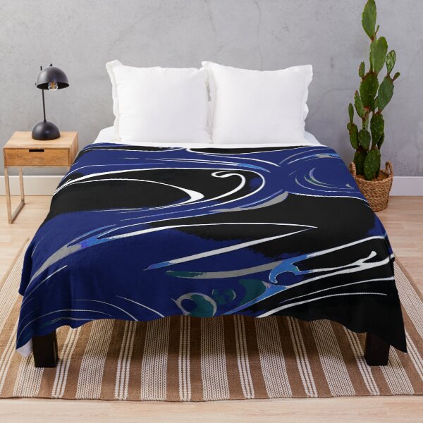 Item preview, Random Swirls and Twirls in Blue designed and sold by deniselynnimage.