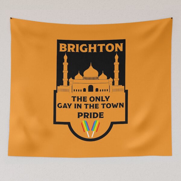 Item preview, Gay Pride - Brighton England LGBT - Brighton And Hove Rainbow designed and sold by happygiftideas.