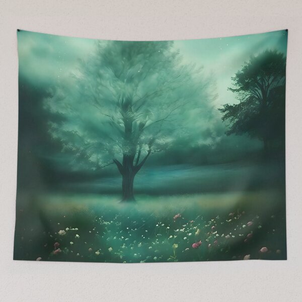 Item preview, Dreamy liminal anemoia painting designed and sold by ArthurVandelay.
