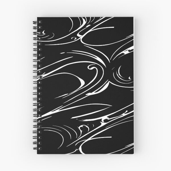 Item preview, Random Swirls and Twirls in Black and White designed and sold by deniselynnimage.