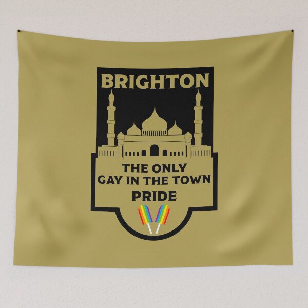 Item preview, Gay Pride - Brighton England LGBT - Brighton And Hove Rainbow designed and sold by happygiftideas.