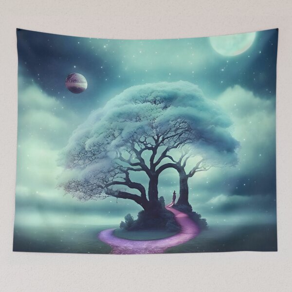 Item preview, Dreamy liminal anemoia painting designed and sold by ArthurVandelay.