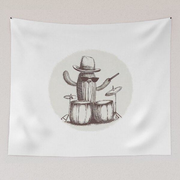 Item preview, cactus musician designed and sold by Teranus.
