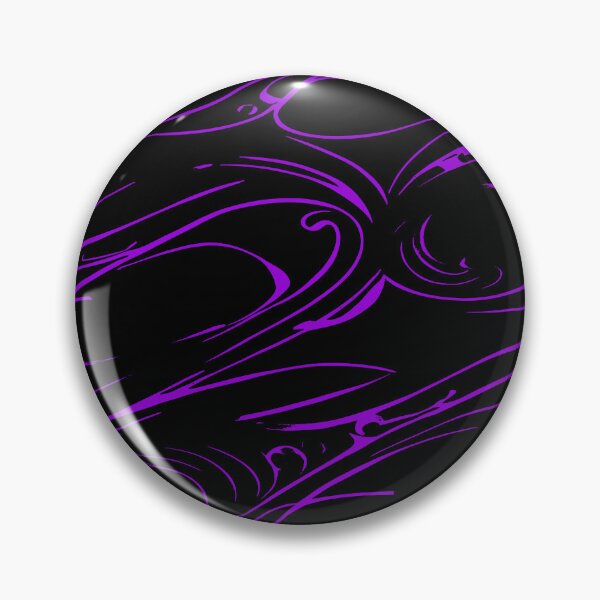 Item preview, Random Swirls and Twirls in Black and Violet designed and sold by deniselynnimage.