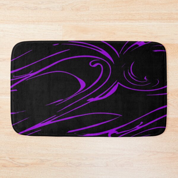 Item preview, Random Swirls and Twirls in Black and Violet designed and sold by deniselynnimage.
