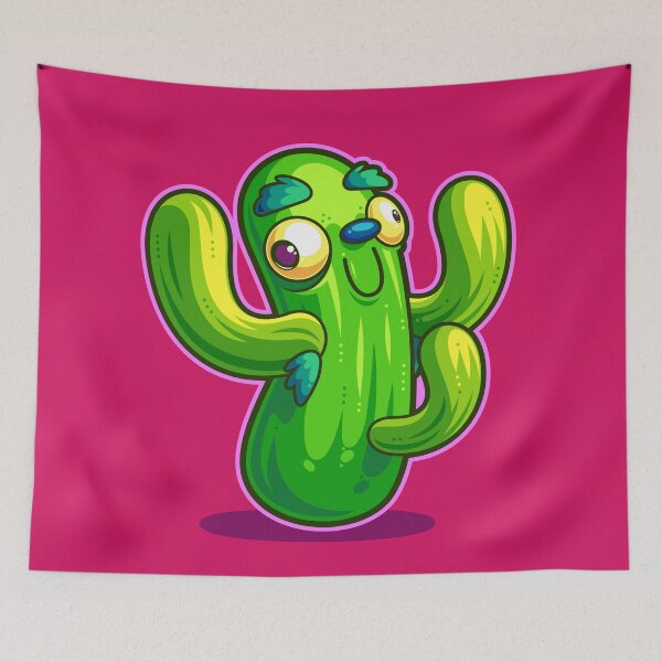 Item preview, Excited Cactus designed and sold by artdyslexia.