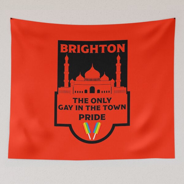 Item preview, Gay Pride - Brighton England LGBT - Brighton And Hove Rainbow designed and sold by happygiftideas.