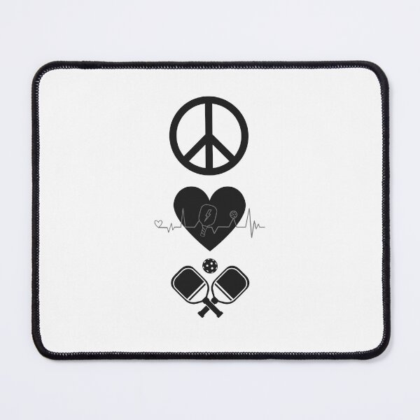Item preview, Peace Love Pickleball designed and sold by ValsCrazyCats.