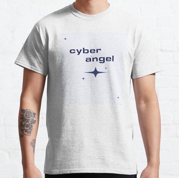 Cyber Angel y2k cybercore design - Y2k Clothing - Sticker