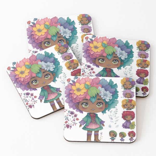 Item preview, Rainbow girls, Rainbow Hairs and Dress, Rainbow Tutu designed and sold by Piniatá P.