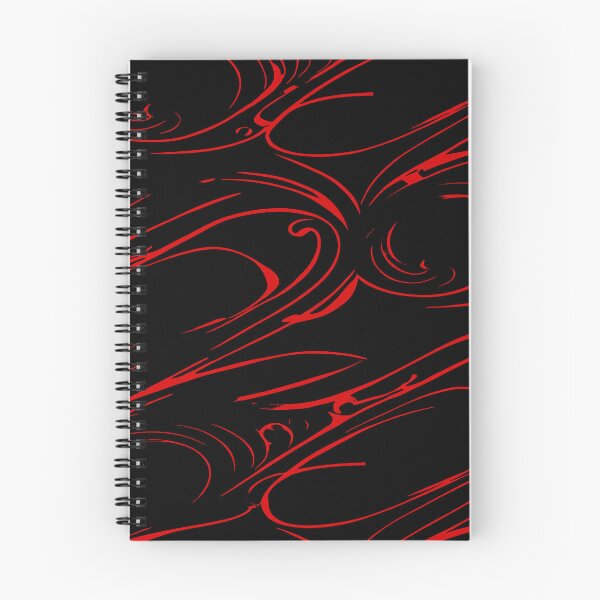 Item preview, Random Swirls and Twirls in Black and Red designed and sold by deniselynnimage.