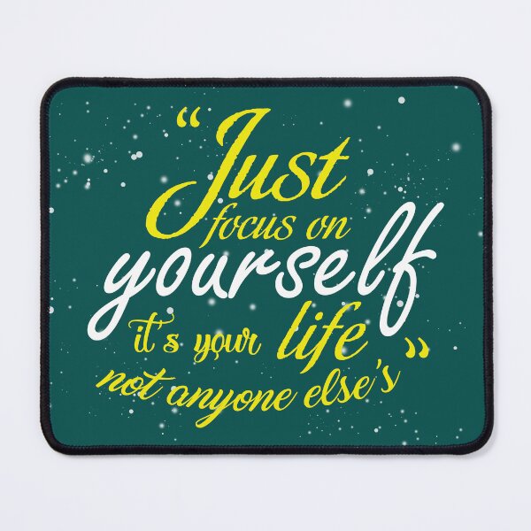 Item preview, Just Focus Yourself designed and sold by wann23.