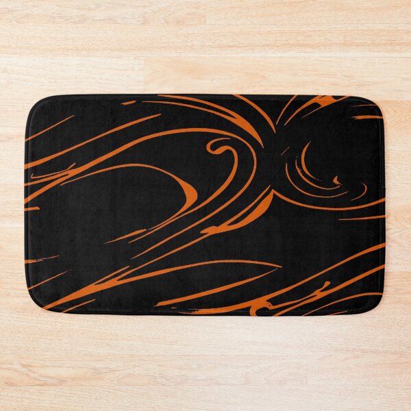 Item preview, Random Swirls and Twirls in Black and Orange designed and sold by deniselynnimage.