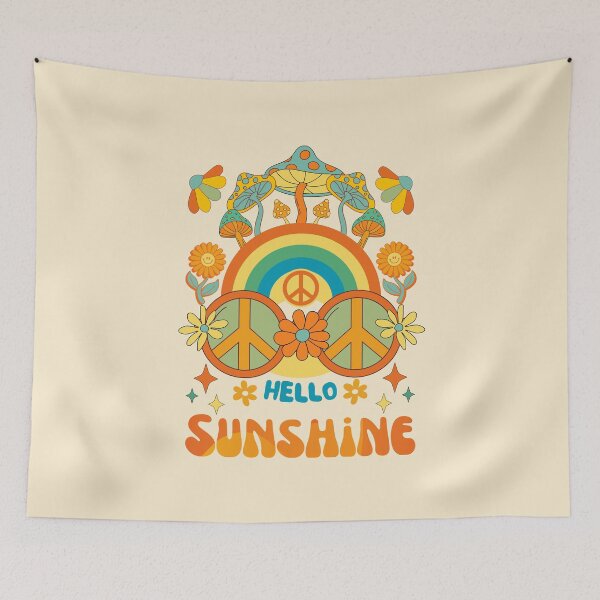 Item preview, Hello Retro Sunshine designed and sold by retrobliss70s.