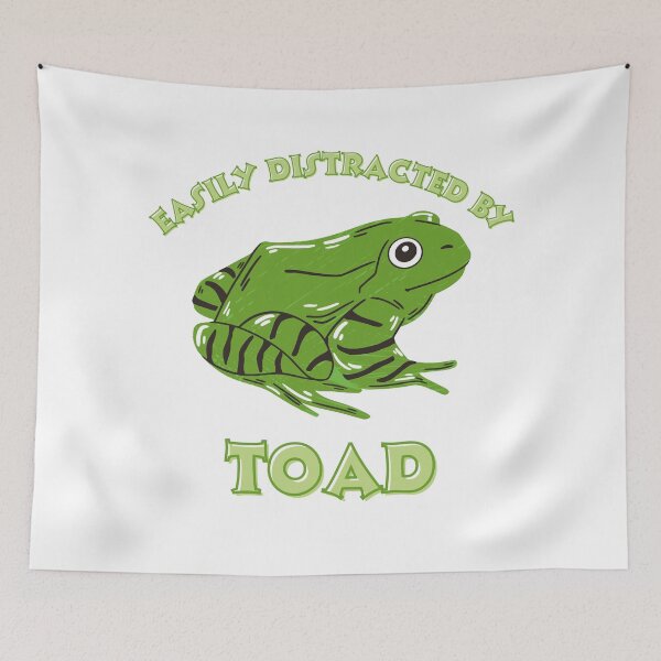 Item preview, easily Distracted by toads designed and sold by InnovativeGFX.