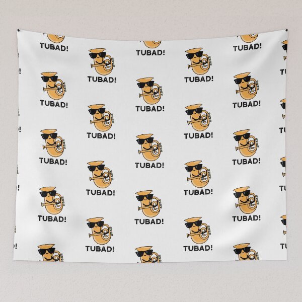Item preview, Tubad Funny Music Tuba Puns  designed and sold by punnybone.