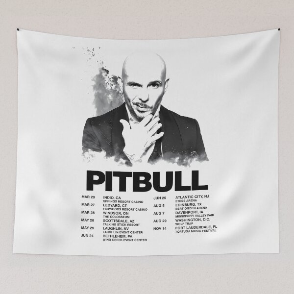 Item preview, Pitbull Mr.Worldwide Tour 2021 designed and sold by ArtChicSebas.