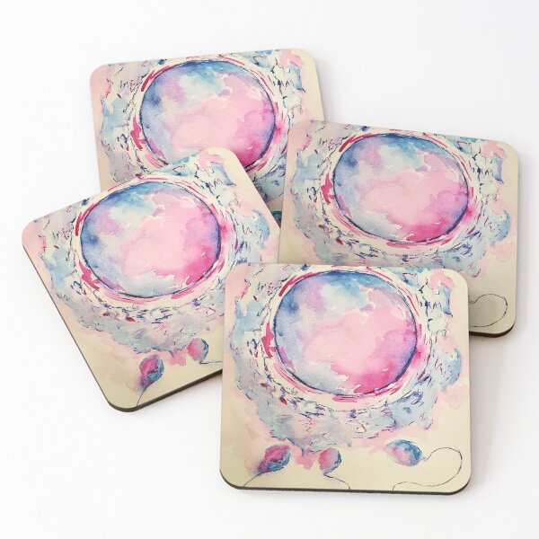 Item preview, Oocyte in blue and Pink designed and sold by BlackVet.
