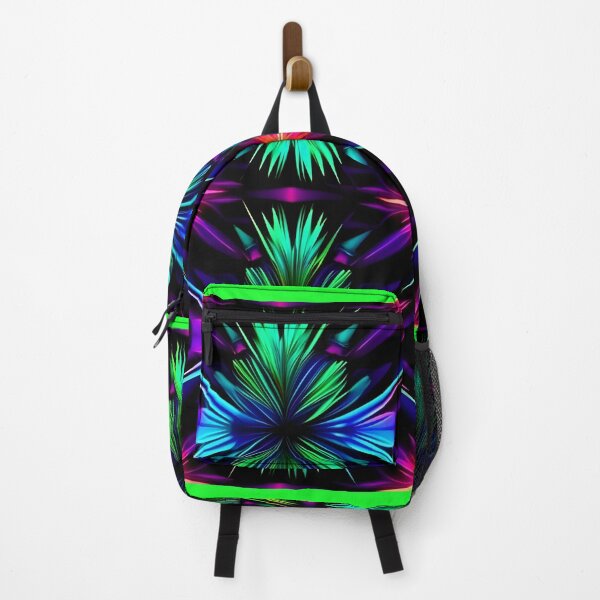 Item preview, "Glowing Pattern: Neon Colors & Bioluminescent Lighting" designed and sold by Art-Vortex-fr.