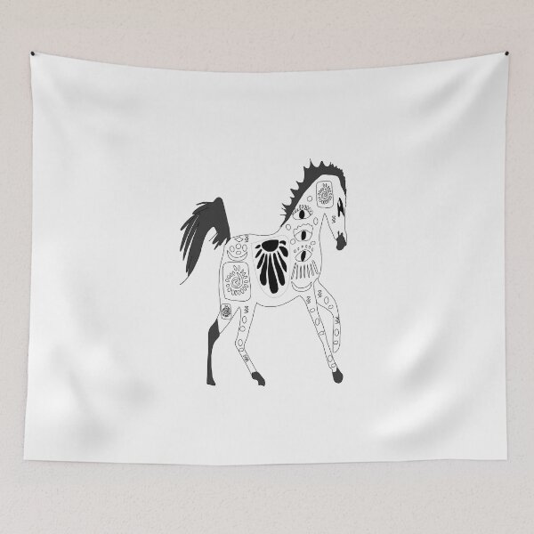 Item preview, Tattoo  Horse stickers. designed and sold by Nesyarat.