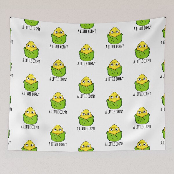 Item preview, A Little Corny Funny Baby Corn Puns  designed and sold by punnybone.