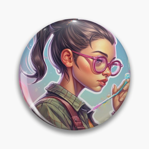 Item preview, Girl with a ponytail designed and sold by abmkf.