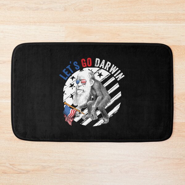 Item preview, let´s go darwin - charles darwin funny sarcastic  designed and sold by BroderiRolfson.