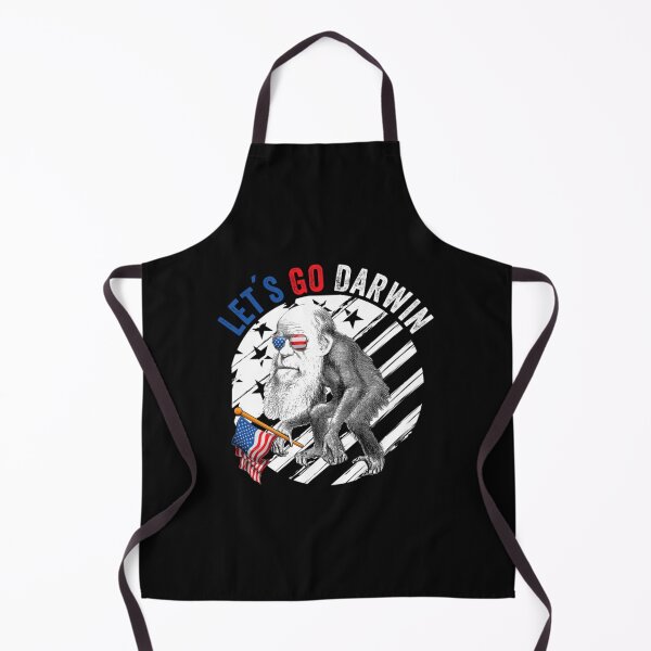 Item preview, let´s go darwin - charles darwin funny sarcastic designed and sold by BroderiRolfson.